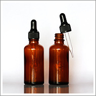 50ml dropper glass bottle