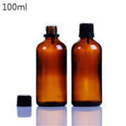 100ml AMBER GLASS VIALS